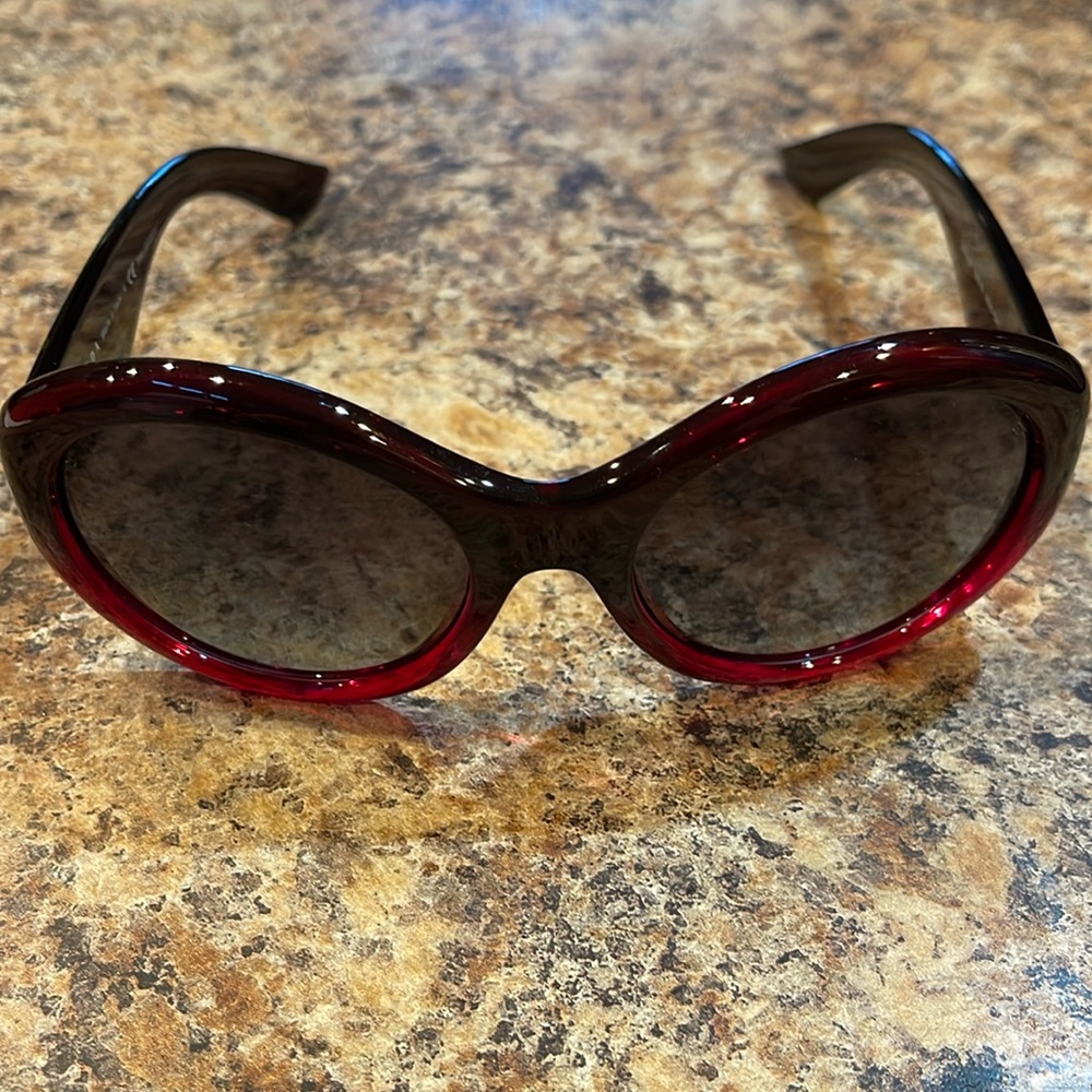 Prada Red sunglasses . No box.